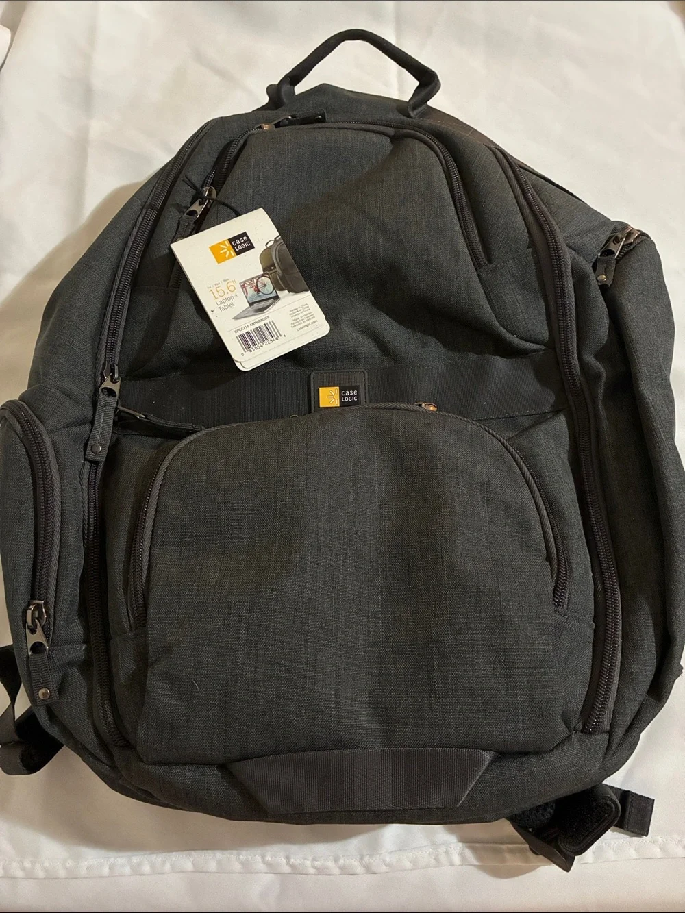 Black Men's Laptop Backpack
